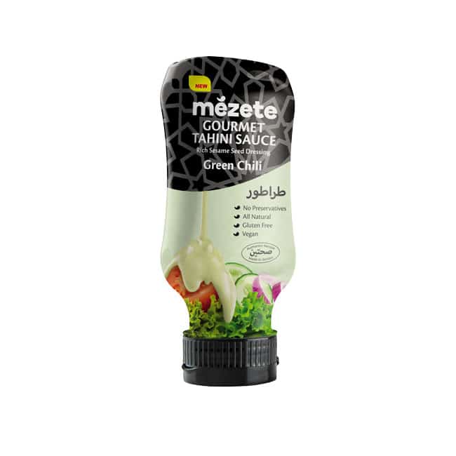 Gourmet Tahini Sauce Green Chili 300 ml