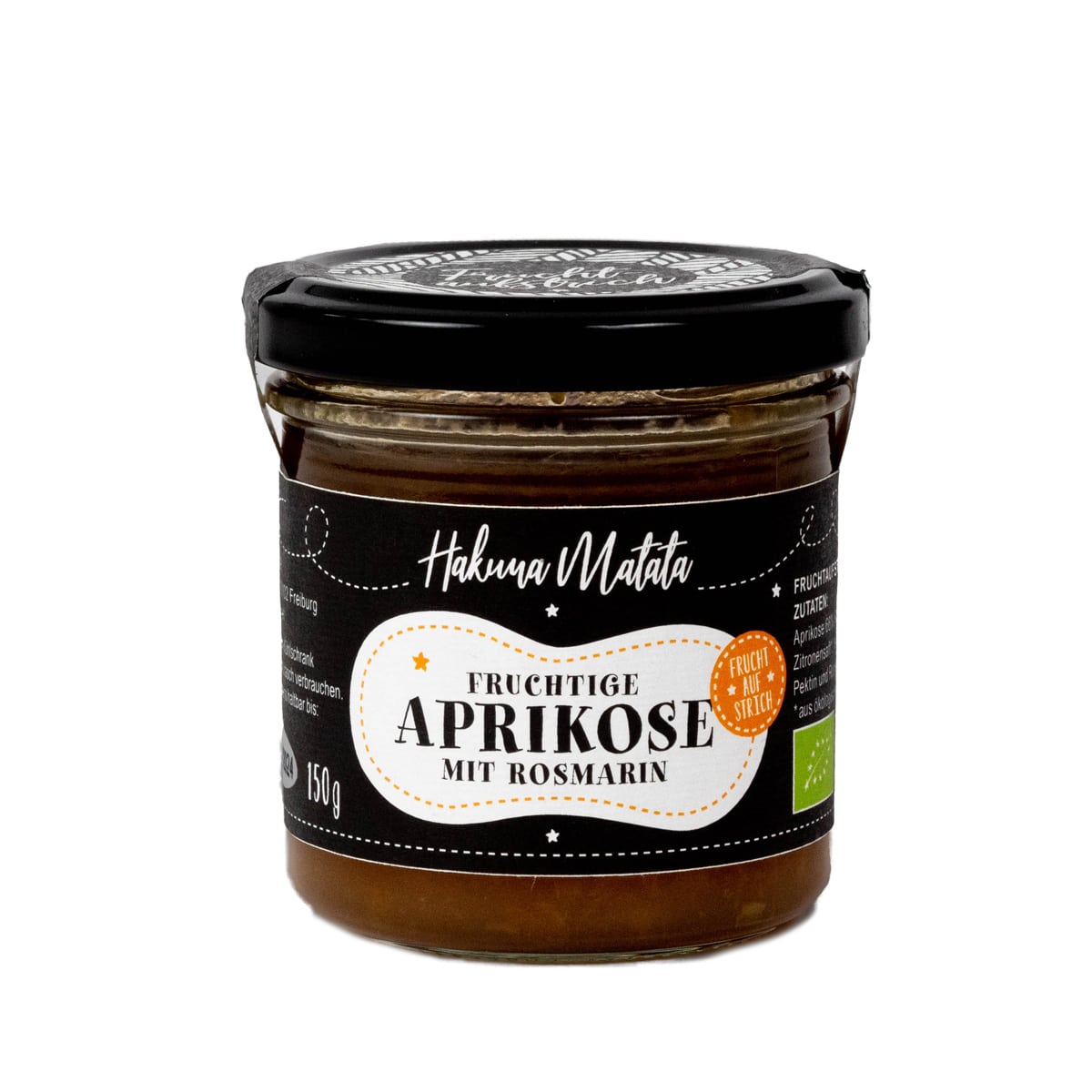 Bio Fruchtige Aprikose mit Rosmarin 150 g