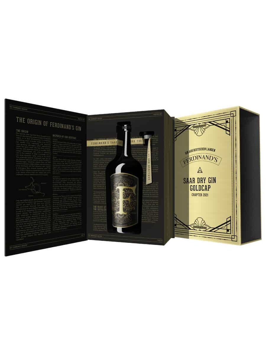 Ferdinand´s Saar Dry Gin Goldcap 2021 0,5 l