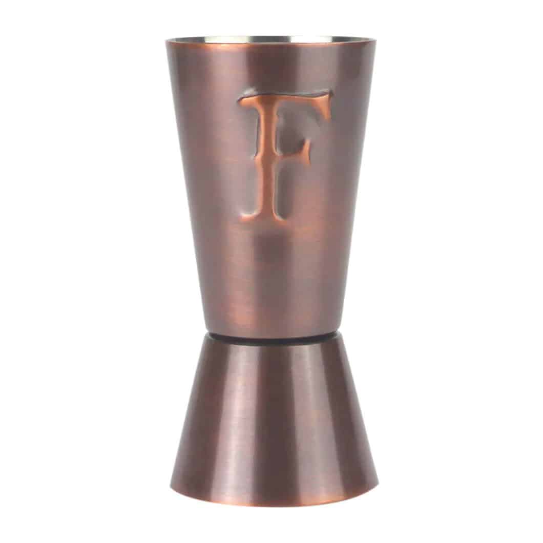 Ferdinand's Jigger "F" Copper Antique (1,5/3cl) 0,045 l