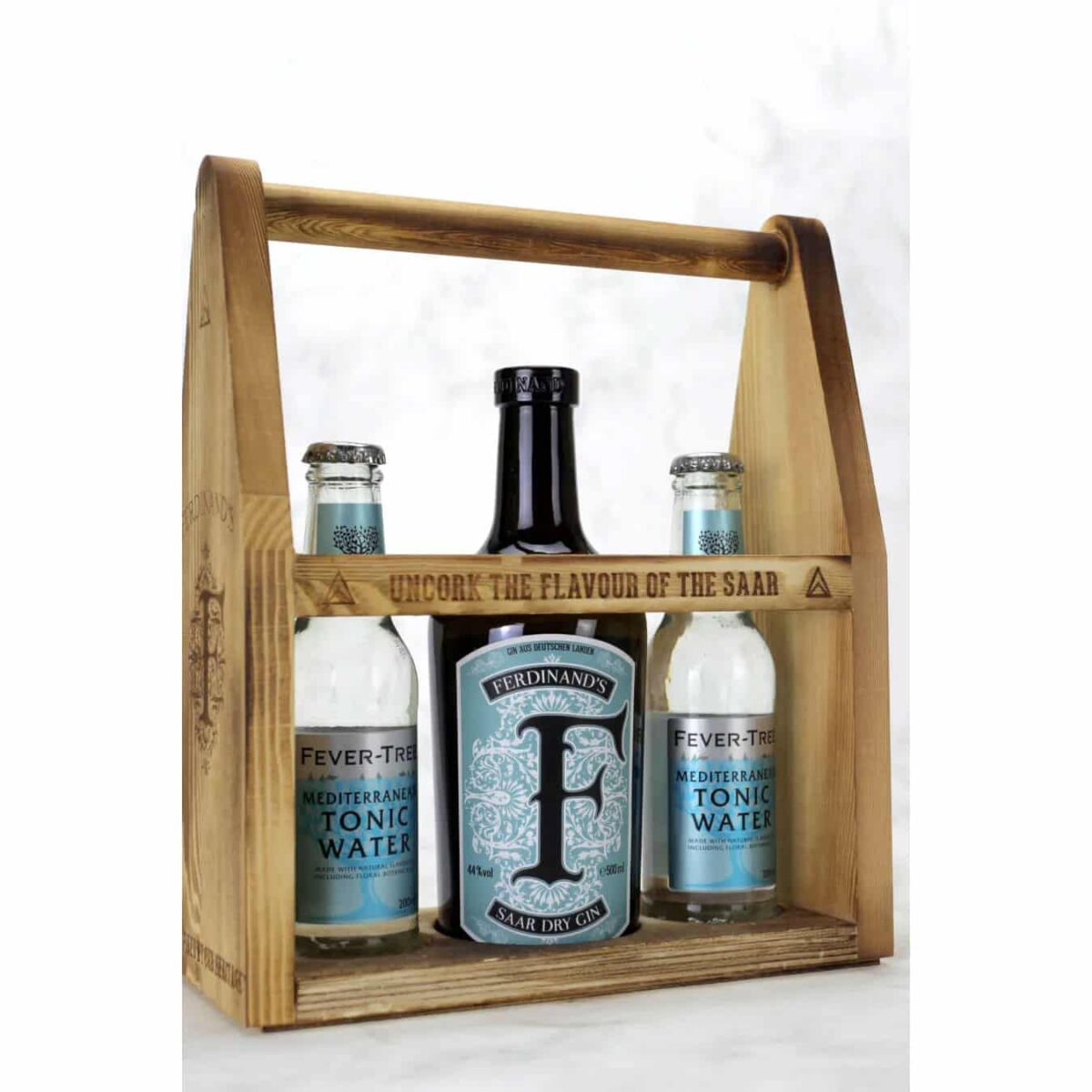 Ferdinand's Werkzeugkiste „S“ mit 2 Fl. Fever Tree Mediterranean Tonic