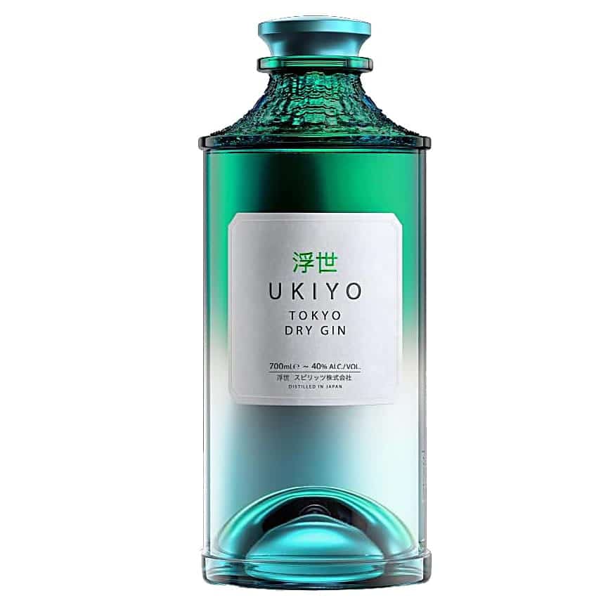 Ukiyo Japanese Tokyo Dry Gin 0,7 l