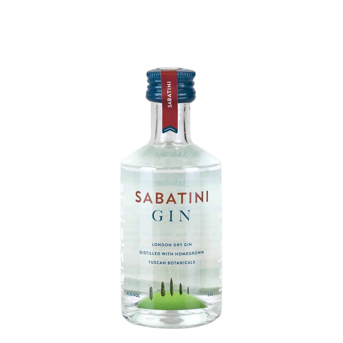 Sabatini London Dry Gin Miniatur 0,05 l