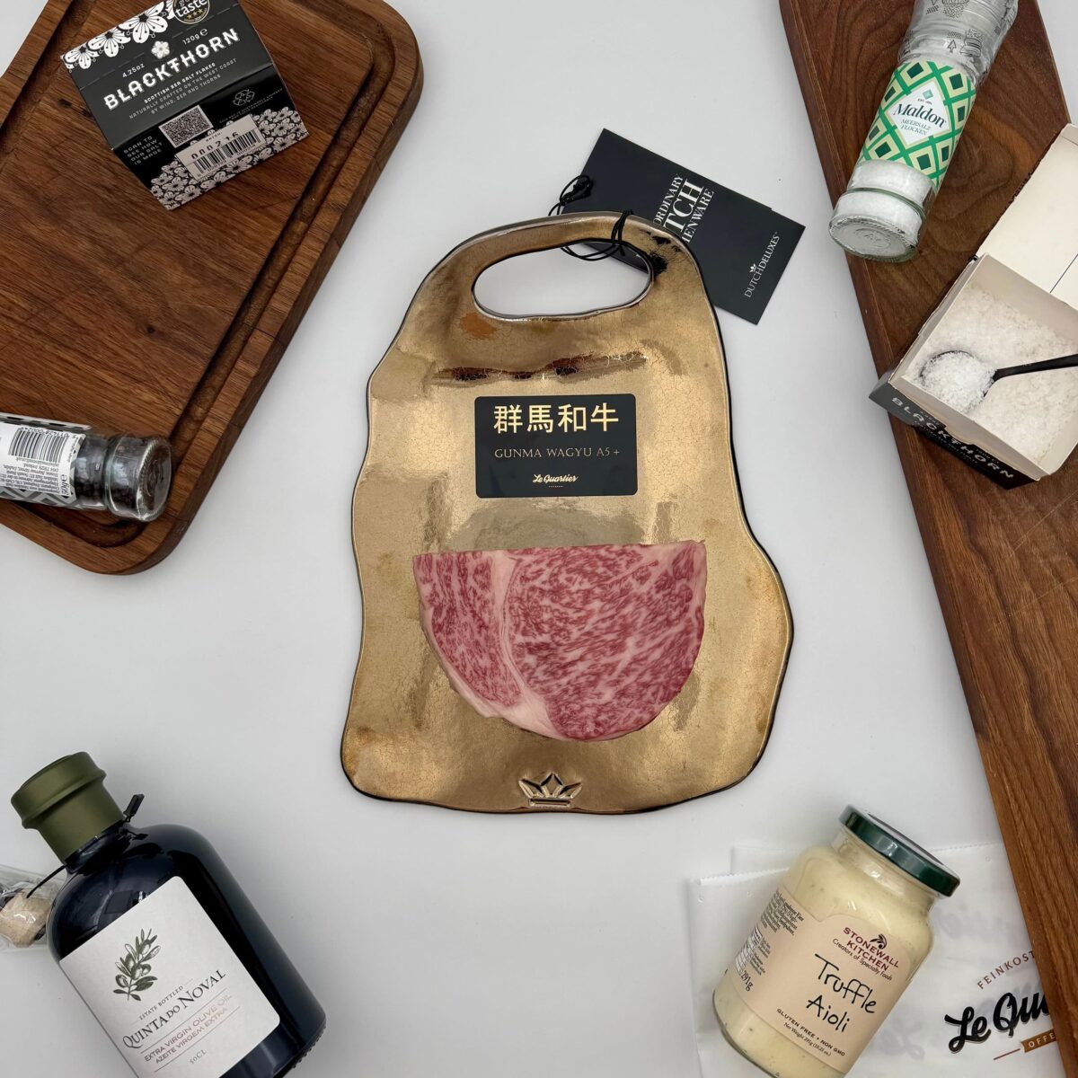 Japan Wagyu Präfektur Gunma Entrecote/Rib Eye A5+ limitiert im Angebot