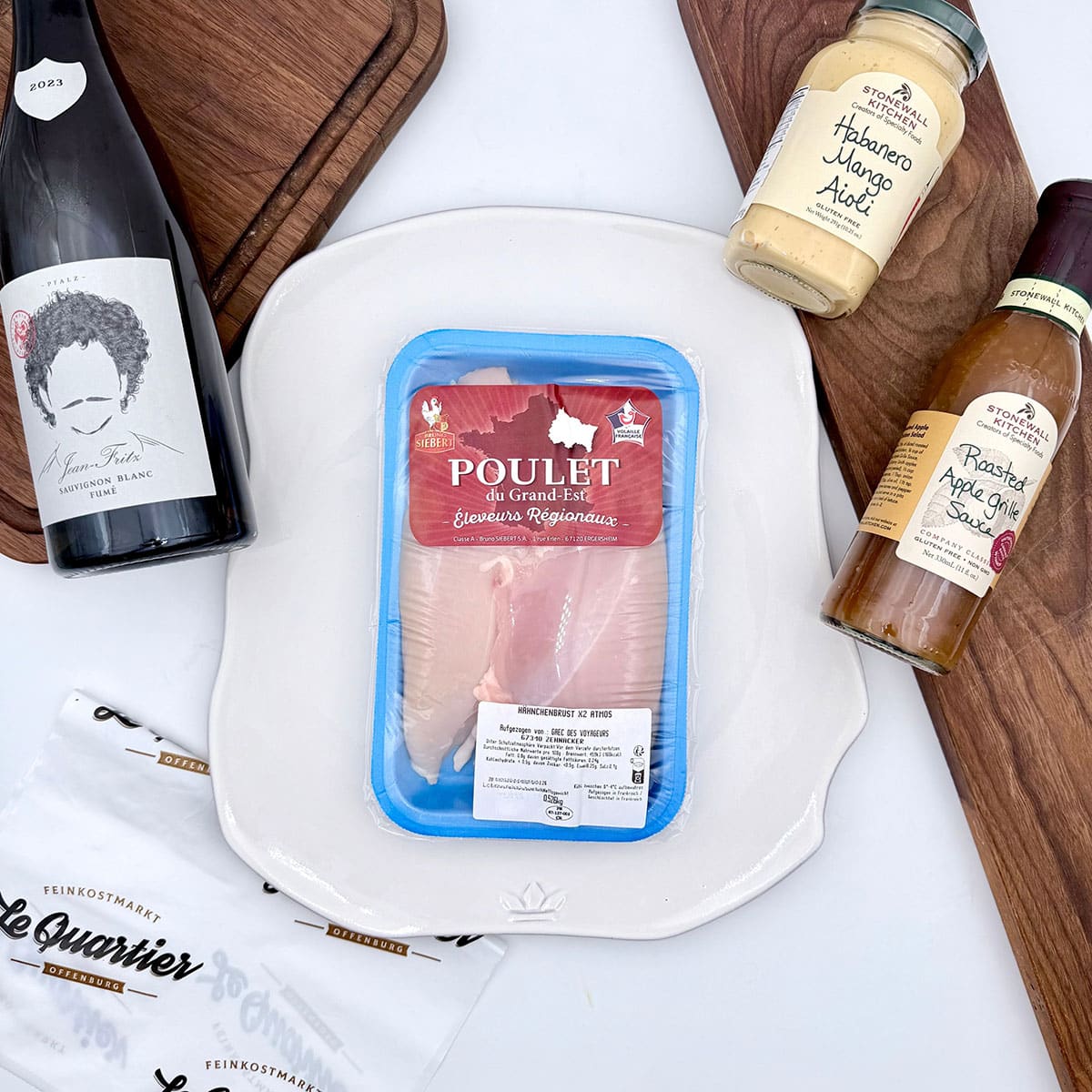 Hähnchenbrustfilet 2 Stück - 500 gramm