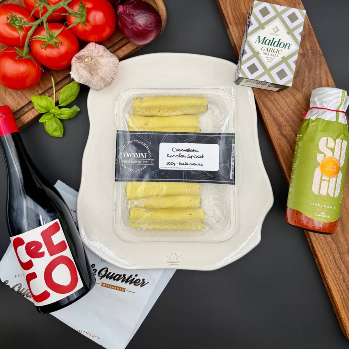 Cannelloni Ricotta-Spinat 500 gr