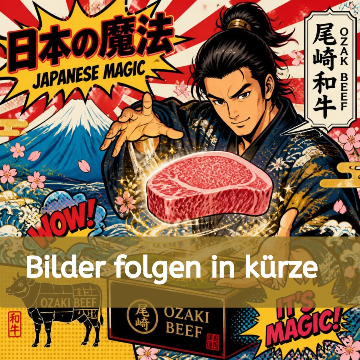 Japan Präfektur Miyazaki - Ozaki Beef Rumpsteak A5