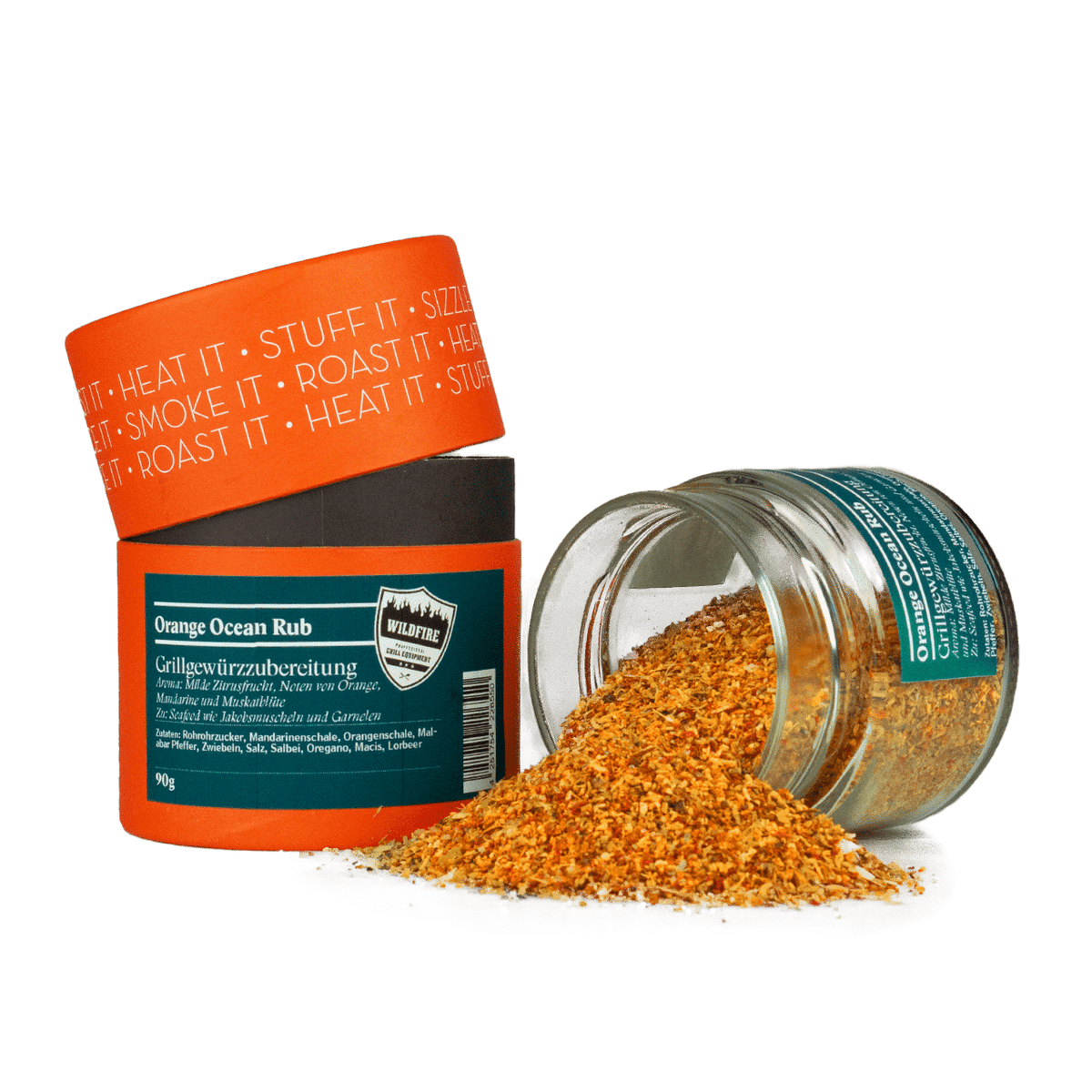 Wildfire Orange Ocean Rub